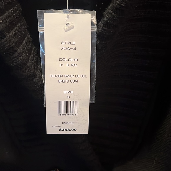 French Connection Black Jacket - NWT - Picture 4 of 7